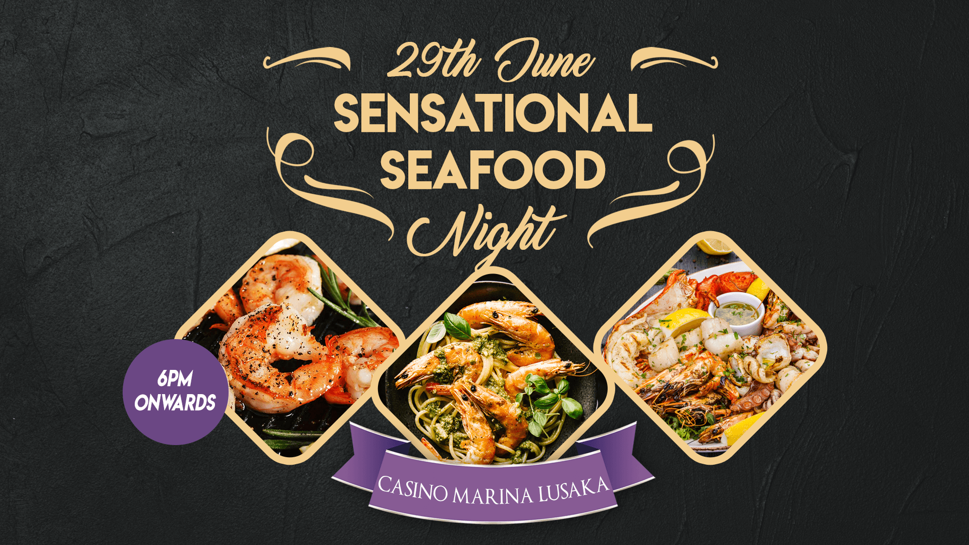 Sensational seafood night